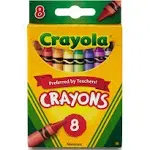 Crayola Crayons, Assorted, 8ct. - 1 Pkg