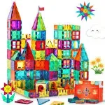 Gemmicc Magnetic Tiles Building Blocks for Kids STEM Approved Educational Toys,3D Magnet Puzzles Stacking Blocks for Boys Girls