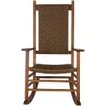 Shine Company Hampton Porch Rocker - Oak