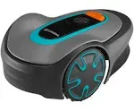 Gardena 15202-20 Sileno Minimo - Automatic Robotic Lawn Mower, with Bluetooth App and Boundary Wire, One of The Quietest in Its Class, for Lawns Up