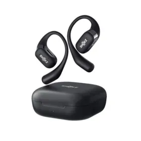 SHOKZ OpenFit - Open-Ear True Wireless Bluetooth Kopfhörer mit Mikrofon, Ohrhörer mit Ohrbügel, schweißresistent, schnelles Aufladen, 28 Stunden Spielzeit, kompatibel mit iPhone & Android