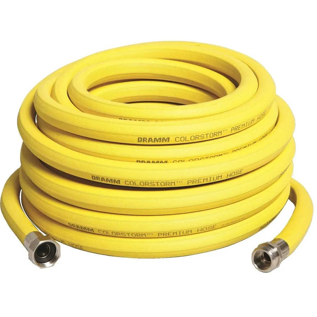 Dramm 5/8&#034; Colorstorm Yellow Hose (5/8&#034; x 100&#039;) For Contractors and Landscapers 