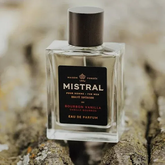 Mistral Men's Collection Bourbon Vanilla Cologne 3.4oz