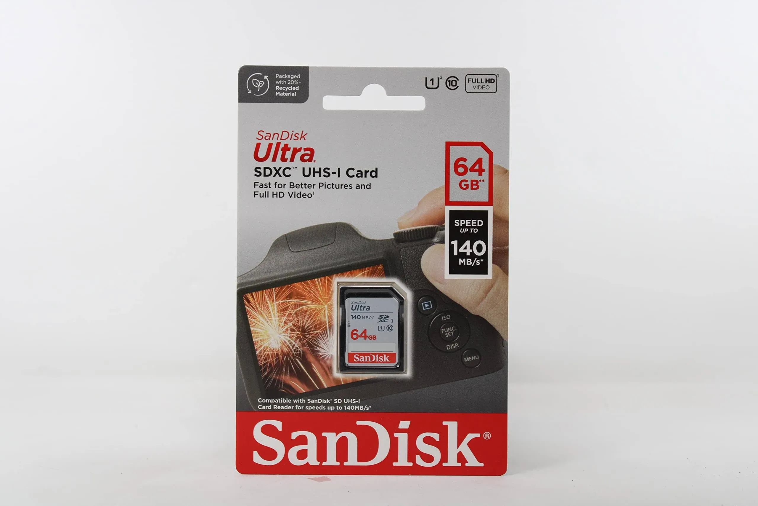 SanDisk Ultra 64gb 2-Pack SDXC UHS-I Class 10 Memory Card