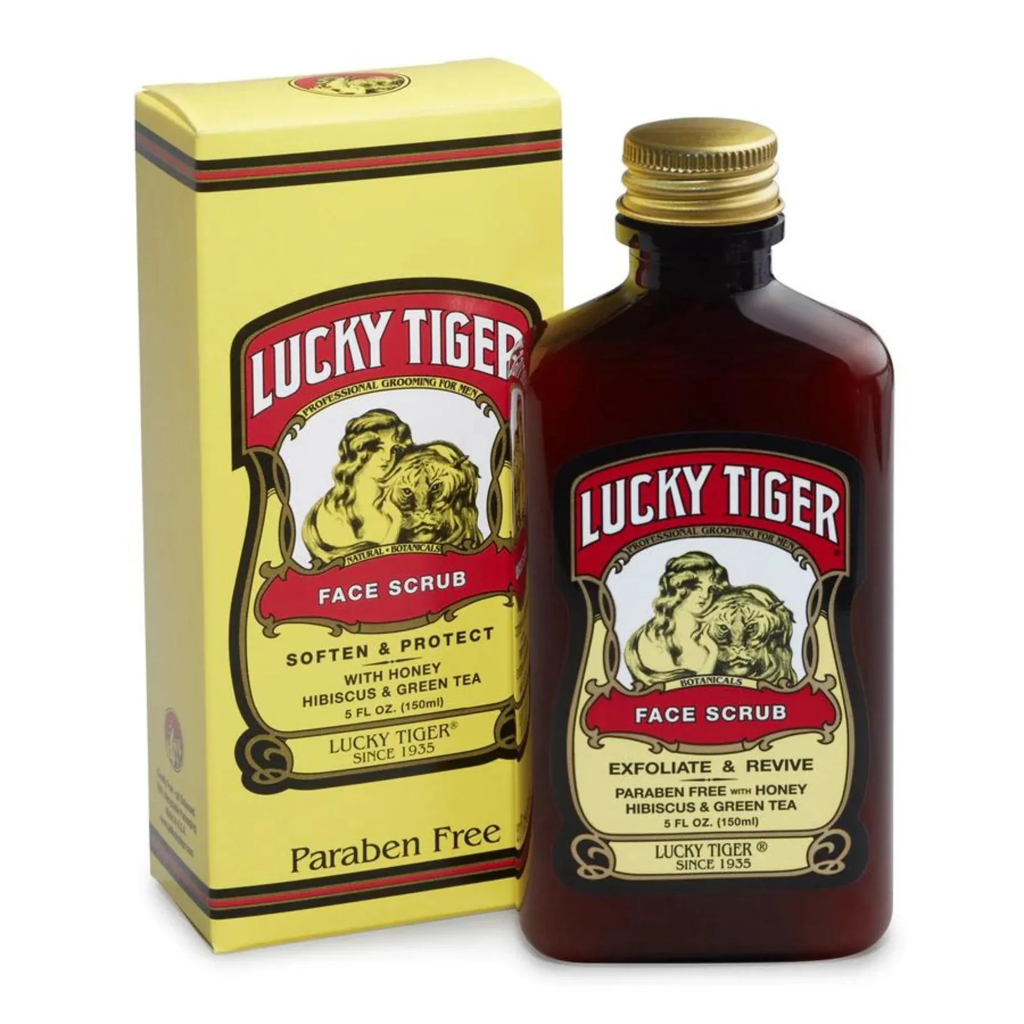 Lucky Tiger Face Scrub, 5 Ounce