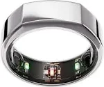 OURA Generation 3 Ring  - Heritage, Silver - Sz 8 - NEW Sealed