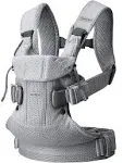 BabyBjörn Carrier One Mesh Baby Carrier in Silver