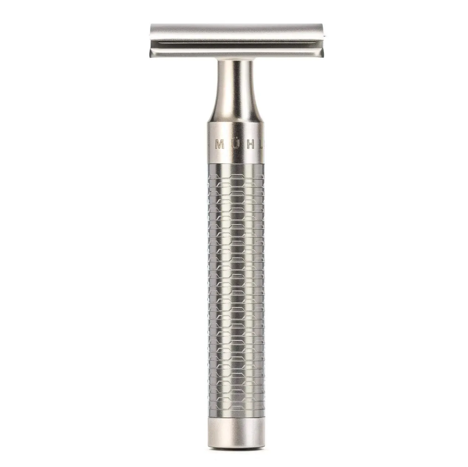 Muhle R94 ROCCA Closed Comb Stainless Steel Safety Razor, Matte Finish