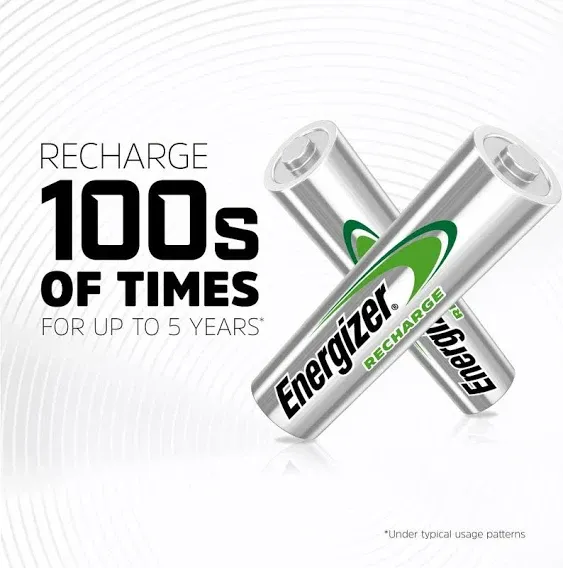 Energizer Rechargeable AA NiMH Batteries