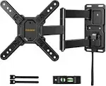 Lockable RV TV Mount for 13–42 in TVs up to 44 lbs, Full Motion RV TV Wall Mount