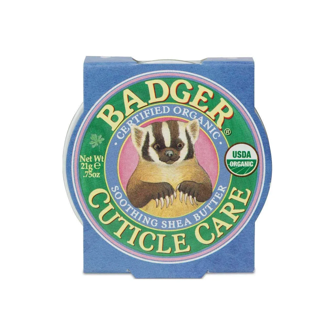 Badger Organic Cuticle Care with Soothing Shea Butter - 0.75 oz tin