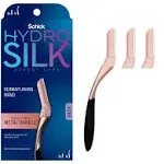 Schick Hydro Silk Dermaplaning Wand Dermaplaning Tool for Face with 3 Refill Blades Dermaplane Razor for Women Face Dermapla