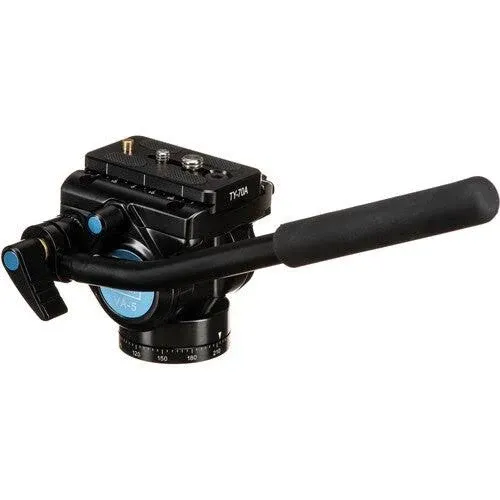 Sirui P-424FL 4-Section Carbon Fiber Monopod with VH-10 Video Head