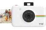 Polaroid Snap Instant Digital Camera with Zink Zero Ink Printing, White