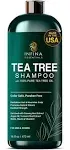 Tea Tree Shampoo and Conditioner Set - Deep Cleansing, Strengthening and Shine-Boosting Formula for Dry Scalp - For Men & Women - 16 fl oz each