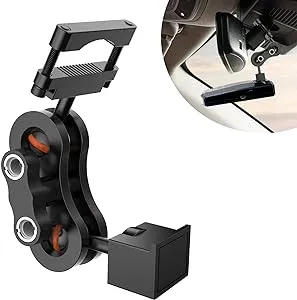 SDSACZMU Radar Detector Mount, Aluminum Rearview Mirror Rod Radar Bracket, for Escort Max360c, Max 3, IX IXC, RedLine EX Beltronics Cobra DualPro GT