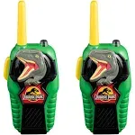 ekids Jurassic Park Toy Walkie Talkies for Kids, Indoor and Outdoor Toys for 