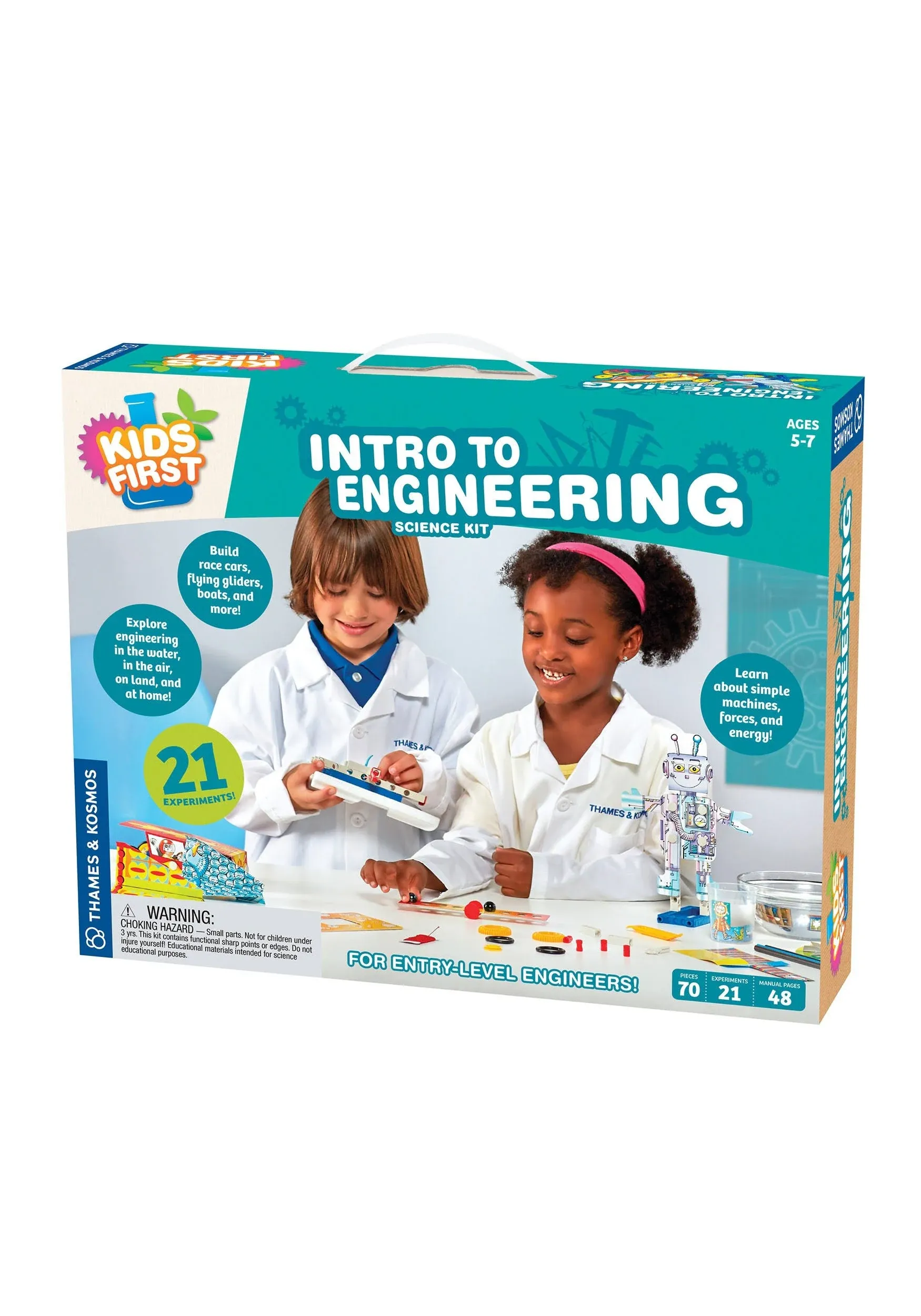 Intro to Engineering Science Kit Kids First Thames &amp; Kosmos New in Box