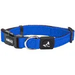 Kruz Pet KZA102-02S Mesh Dog Collar for Small, Medium, Large Dogs, Adjustable Neck Collar, Soft, Lightweight, Breathable, Comfort Fit - Blue - Small