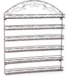 Home-it Nail Polish Rack Nail Polish Organizer Holds up to 102 Bottles Metal ...