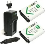 Wasabi Power Battery (2-Pack) and Charger for Sony NP-BX1 NP-BX1/M8