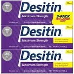 Desitin Baby Diaper Rash Maximum Strength Original Paste 3 pk/4.8 oz