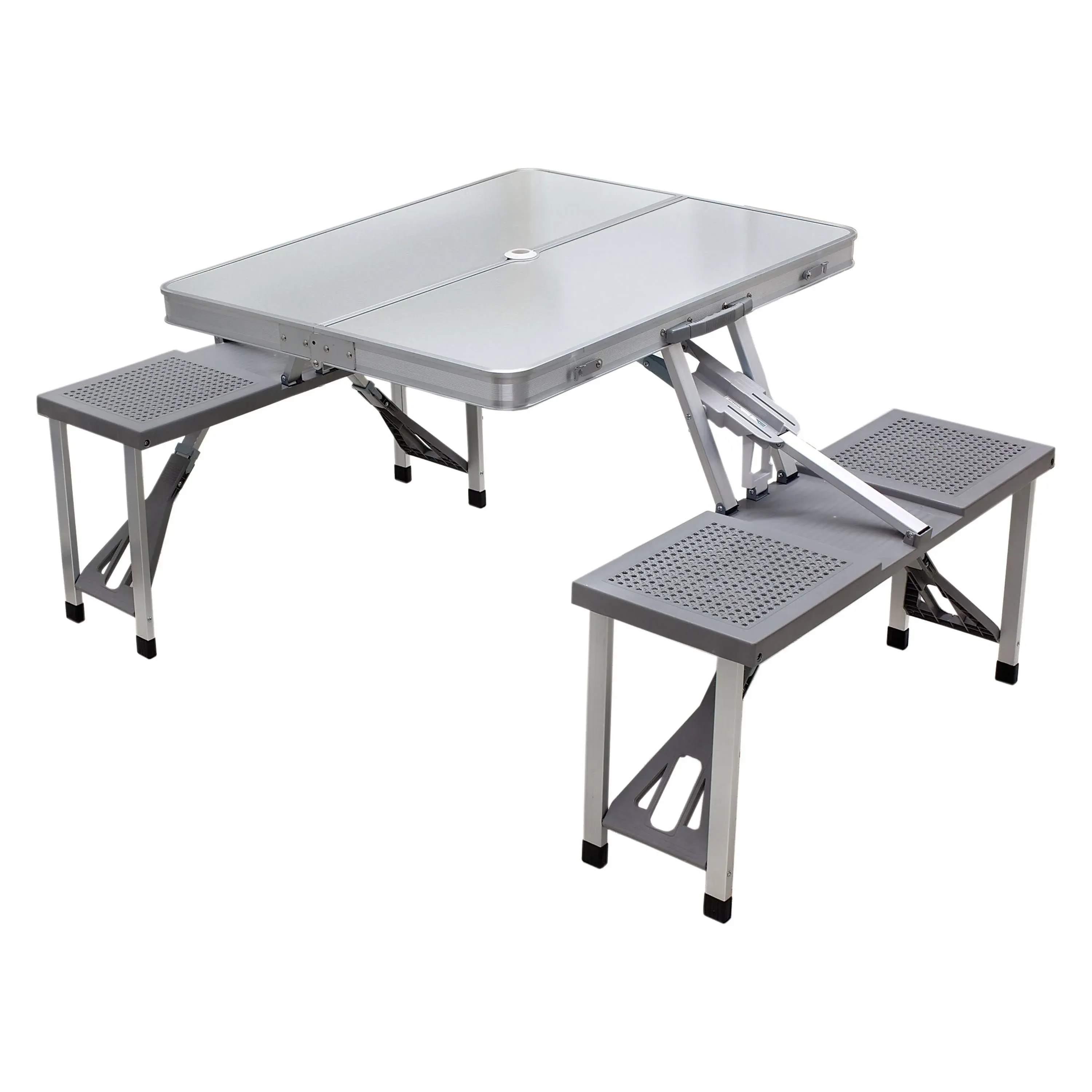 ONIVA - a Picnic Time brand - Aluminum Folding Picnic Table - Camping Table - 36