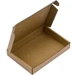 BIOBROWN Corrugated Box Cardboard Box Perfect for Shipping Mailing Small - 7 x 5 x 1 - 50 Pack -Kraft