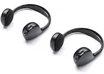 2018 Sierra 2500 Wireless Headphones | 2 Channel | Infrared Analog | Rear Seat Entertainment | Set o