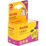 Kodak 6033963 Gold 200 135/24 Film (Pack of 2)