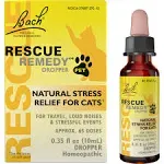 Bach Rescue Remedy - 10mL NATURAL STRESS RELIEF FOR CATS (Homeopathic)