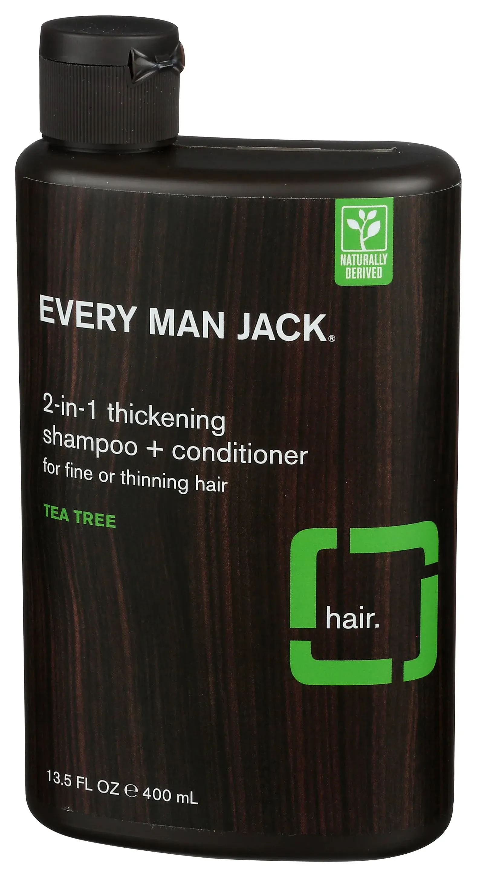 Every Man Jack Thickening 2-in-1 Shampoo Plus Conditioner for Fine or Thinning Hair - 13.5 Oz.