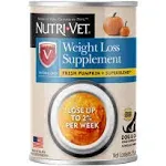 Nutri-Vet Weight Loss Supplement Fresh Pumpkin & Superblend 15oz - 15 oz