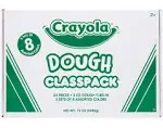 Crayola® Dough Classpack, 3 oz, 8 Assorted Colors, 24/Pack