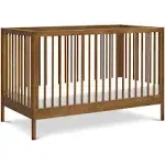 DaVinci, Birdie 3-in-1 Convertible Crib, Walnut, Easy Assemble, Greenguard Gold Certified