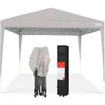 Best Choice Products Canopy 10-ftx10-ft w/ Carrying BagPortable Adjustable Gray