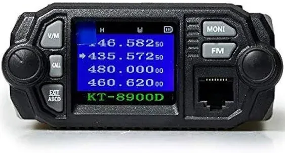 QYT KT-8900D Dual Band Mini Car Radio Mobile Transceiver VHF UHF Compact Design