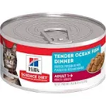 Hill'S Science Diet Adult Tender Ocean Fish Dinner Cat Food