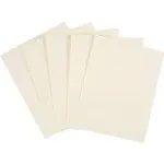 Staples Cover Stock Paper 67 lbs 8.5" x 11" Cream 250/Pack (82997) 620700