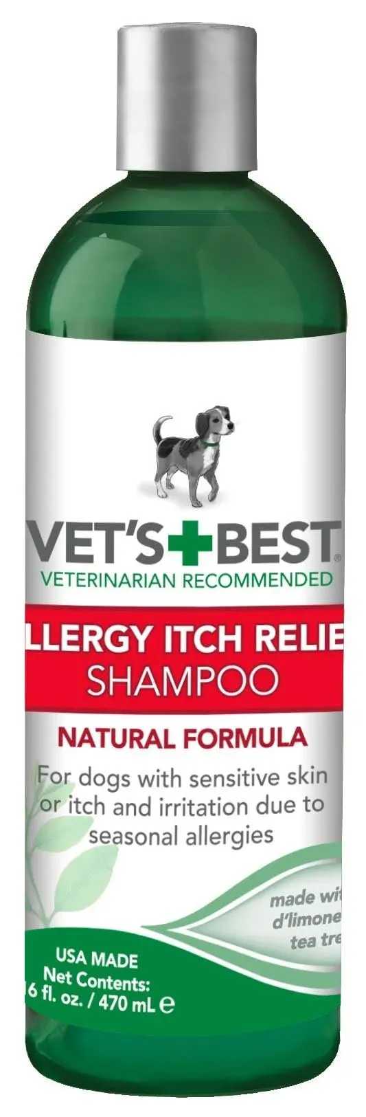 Vet's Best Allergy & Itch Relief Shampoo - 16 oz