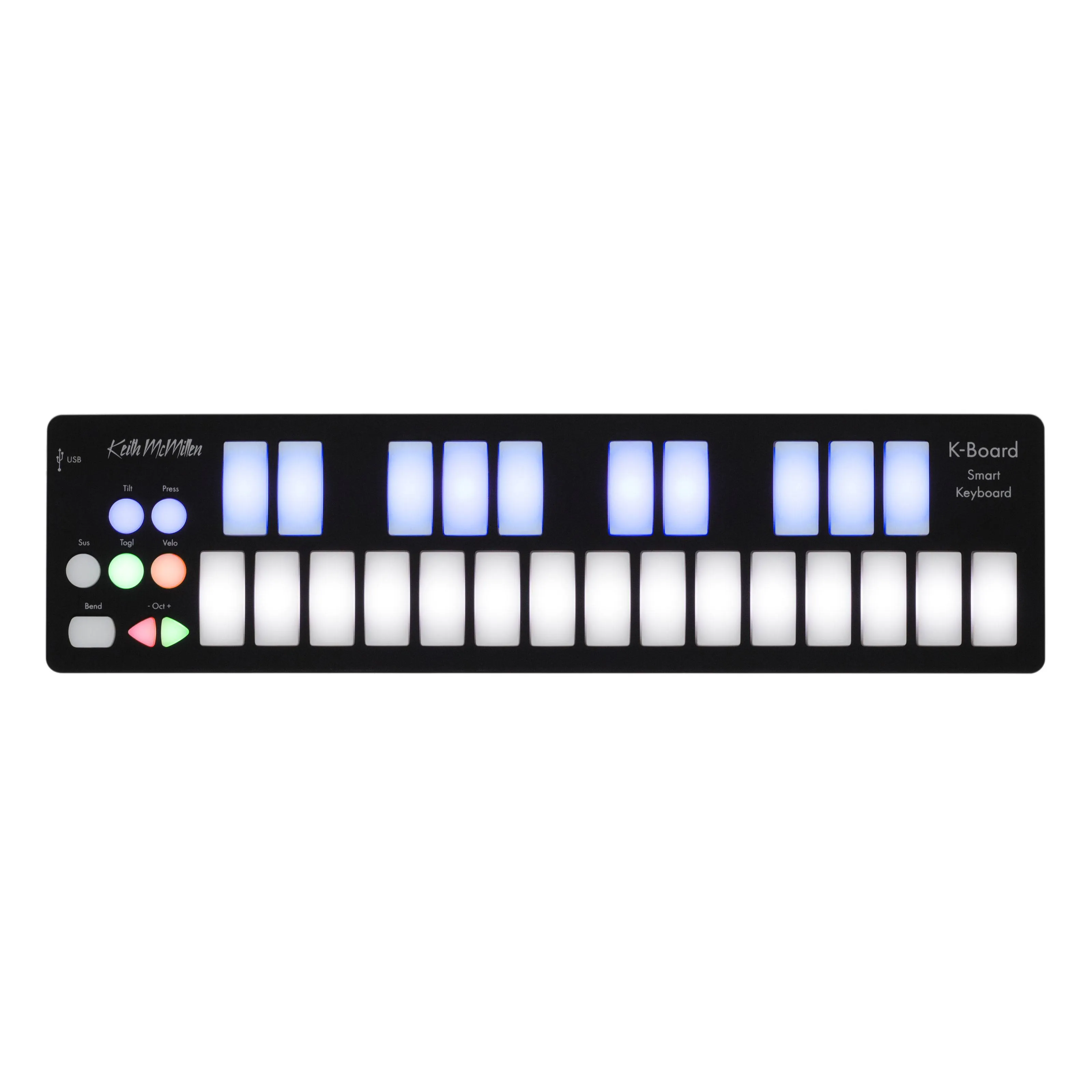 Keith McMillen K-Board Smart Keyboard Midi Controller