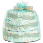 The Honest Company Deluxe Diaper Cake | Clean Conscious Diapers, Baby Personal Care, Plant-Based Wipes | Above it All | Deluxe, Size 1 (8-14 lbs), 70 Count