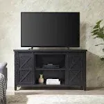 Elmwood TV Stand - Black Grain - 58"