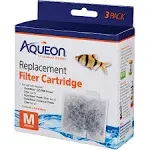 Aqueon Filter Cartridge 3 Pack Replacements Size Medium New Sealed Bag Actual B3