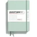 LEUCHTTURM1917 - Natural Colors - Hardcover Notebook - 251 Numbered Pages (Dotted Paper, Mint Green)