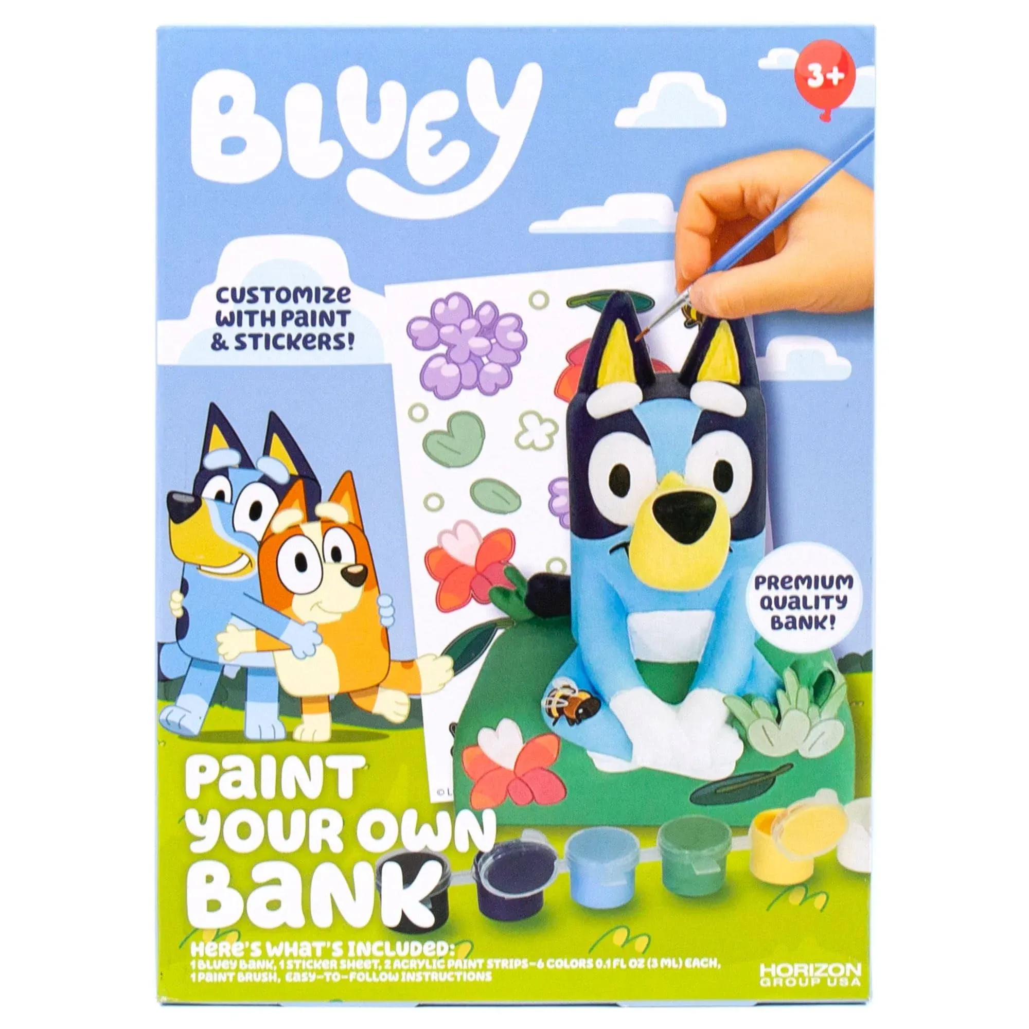 Horizon Group USA Bluey Paint Your Own Bank