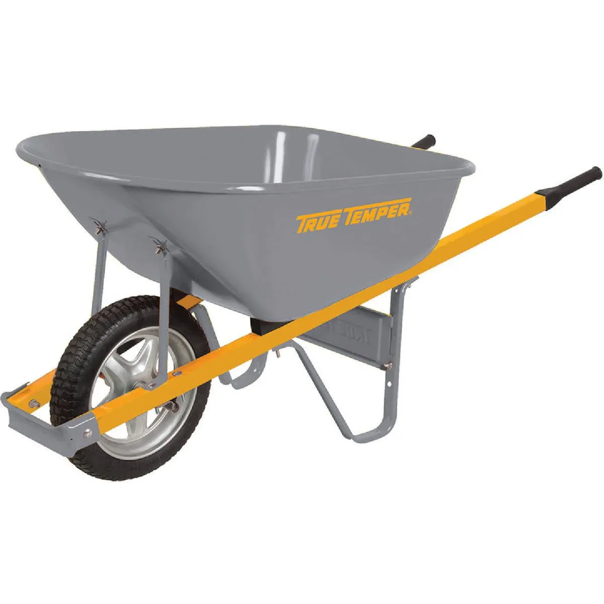 True Temper Steel Wheelbarrow 6