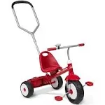 Radio Flyer Deluxe Steer & Stroll Tricycle