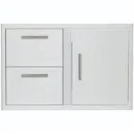 Blaze 32 Inch Access Door and Double Drawer Combo