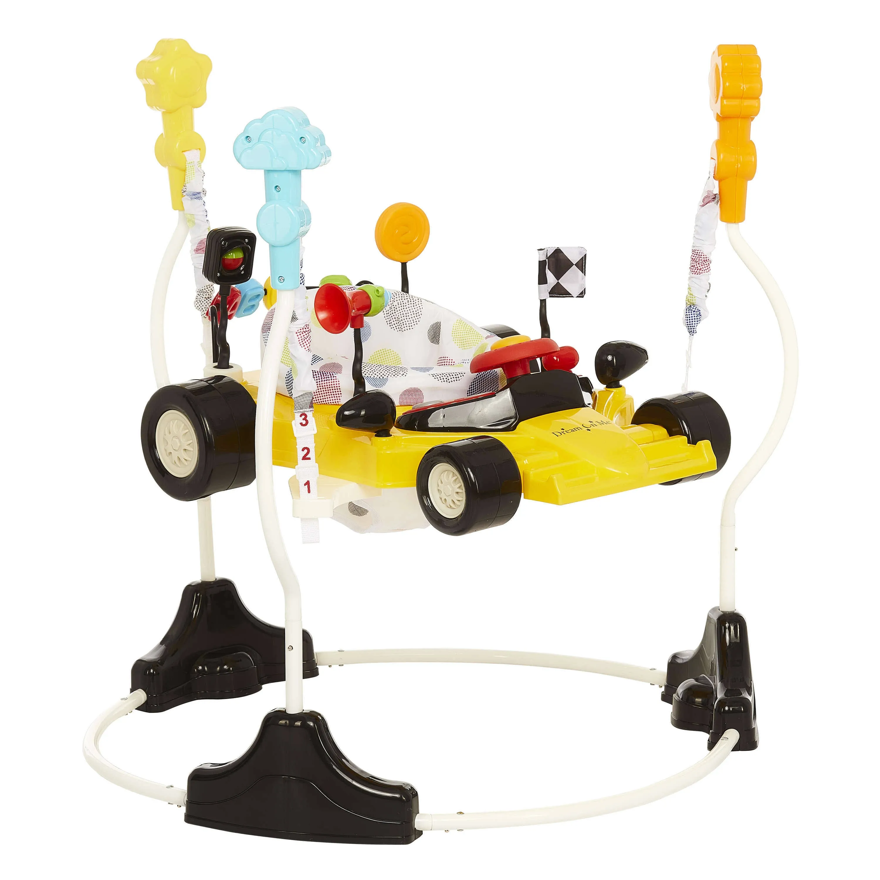 Dream On Me Champ Activity Center & Jumper (Yellow)